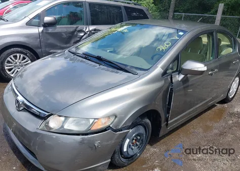 2008 Honda Civic Hybrid z USA, uszkodzony, nr VIN JHMFA36258S031079